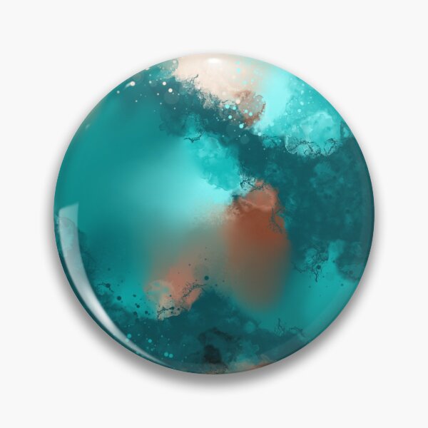 Item preview, Sense Of Fluidity - Teal Green Abstract designed and sold by Joey Santiago.
