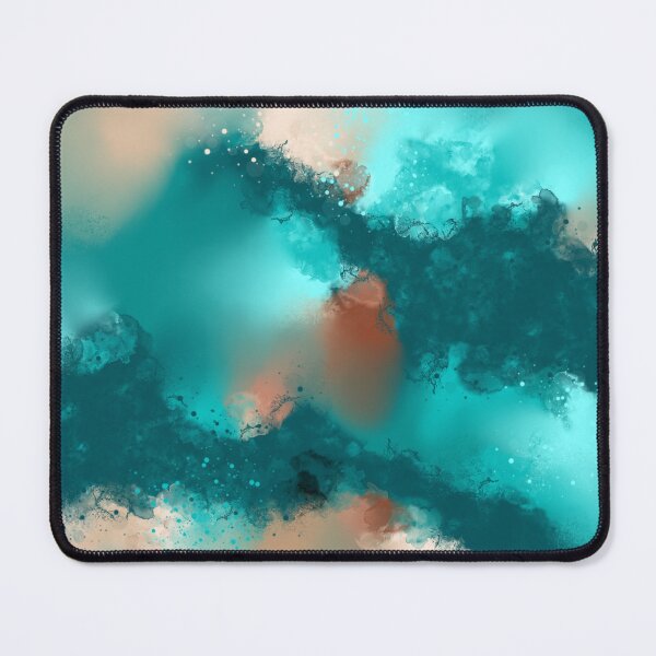 Item preview, Sense Of Fluidity - Teal Green Abstract designed and sold by Joey Santiago.