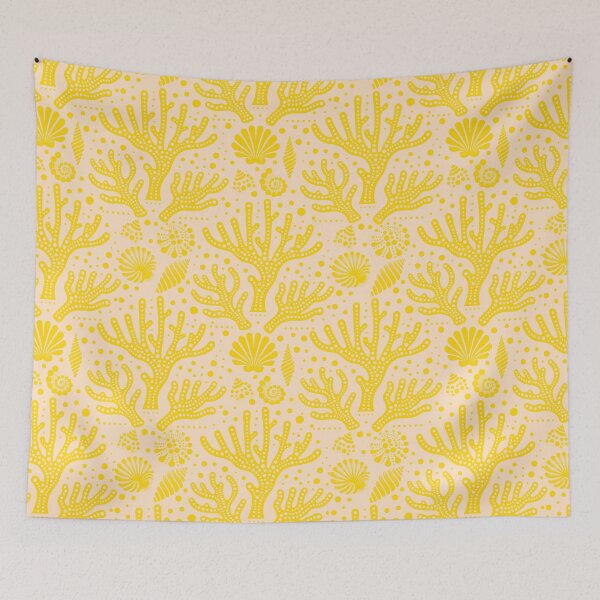 Item preview, Ocean Dream Sunny Yellow designed and sold by SilverPegasus.