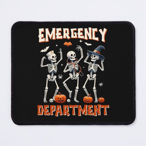 Item preview, Emergency Department Dancing Skeleton ER Nurse Halloween designed and sold by clothesy7.