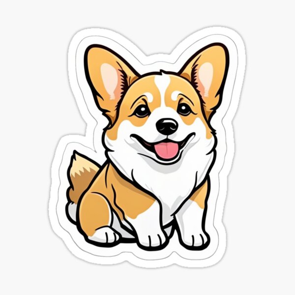 Item preview, Cute Corgi designed and sold by SparroCreative.