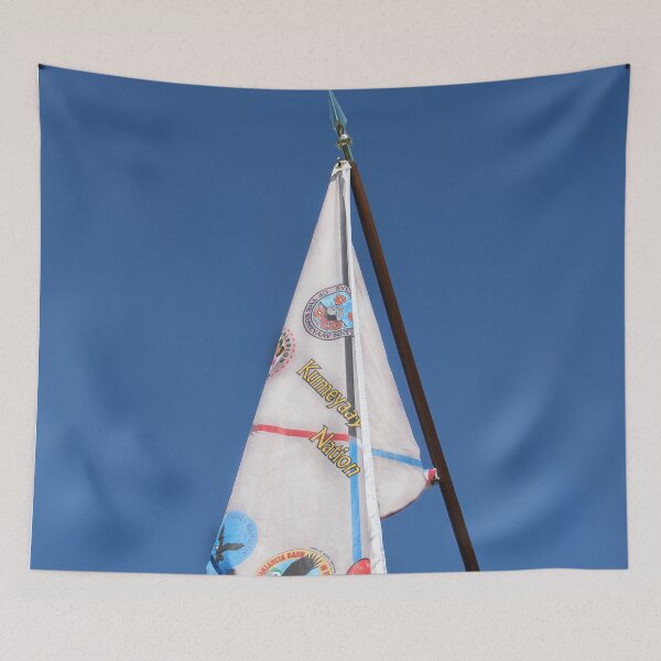 Item preview, Kumeyaay Flag designed and sold by heatherfriedman.
