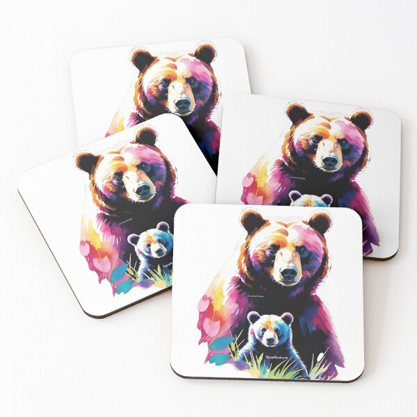Item preview, Mama Bear and Her Cub designed and sold by TattedWolf.