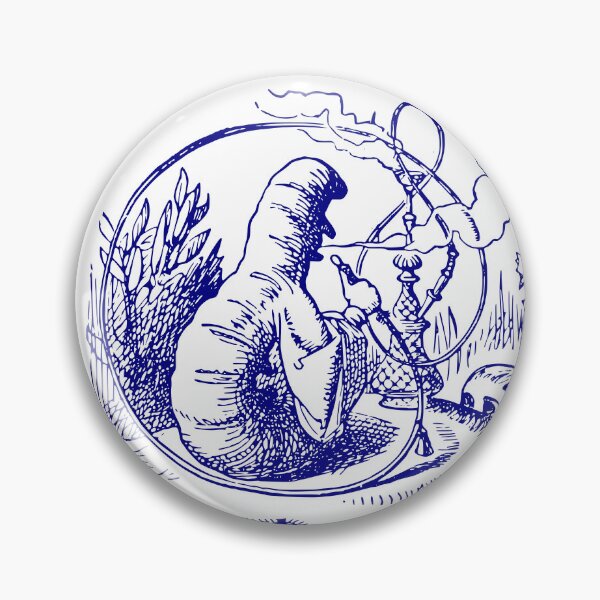 Item preview, Alice and the hookah smoking caterpillar designed and sold by IronTotoro.