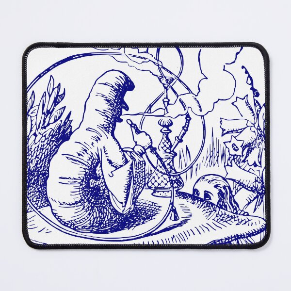 Item preview, Alice and the hookah smoking caterpillar designed and sold by IronTotoro.
