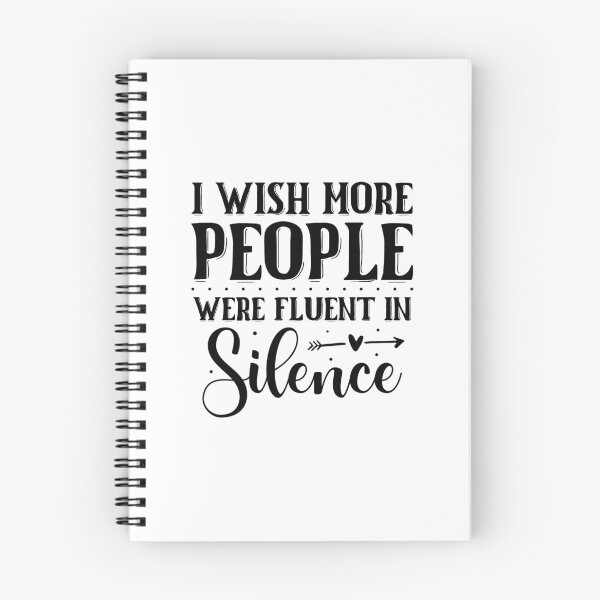 Item preview, I wish more people were fluent in silence designed and sold by Made-by-Gus.