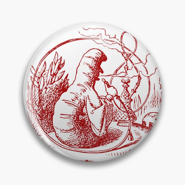 Item preview, Alice and the hookah smoking caterpillar designed and sold by IronTotoro.