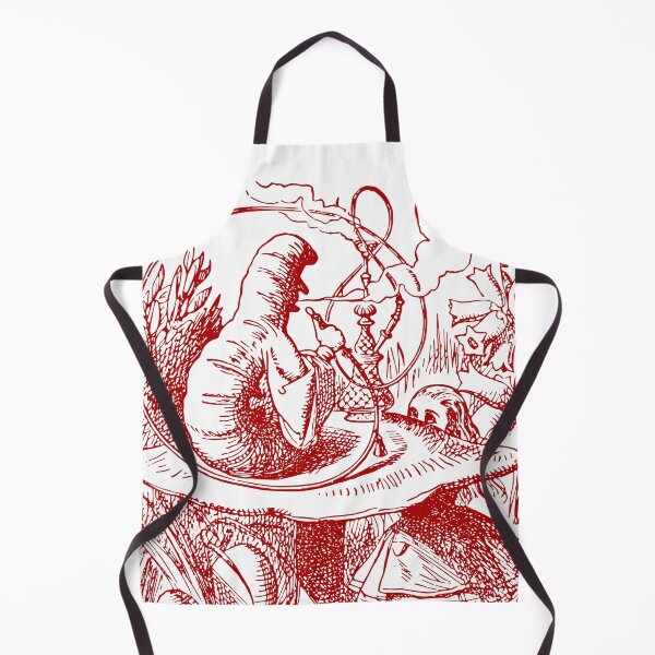 Item preview, Alice and the hookah smoking caterpillar designed and sold by IronTotoro.