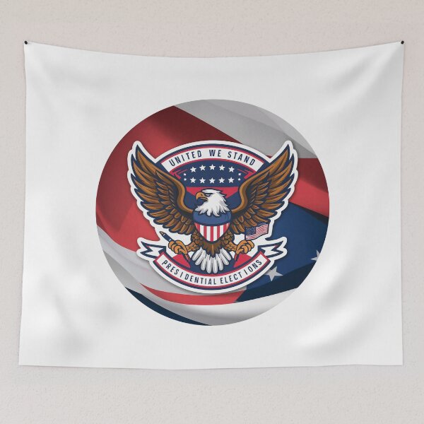 Item preview, Save democracy vote, United we stand designed and sold by RedCircleArt.