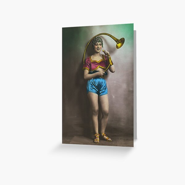 Item preview, Vintage  French Burlesque “Come Blow Your Horn” designed and sold by MikesDigs.