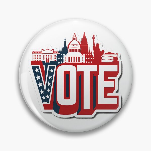 Item preview, Save democracy vote, United we stand designed and sold by RedCircleArt.