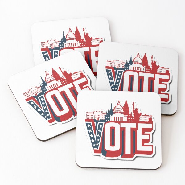 Item preview, Save democracy vote, United we stand designed and sold by RedCircleArt.