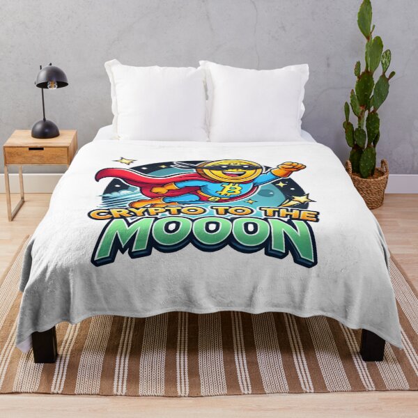 Item preview, Crypto to the Moon Bitcoin Design designed and sold by NoCompetition.