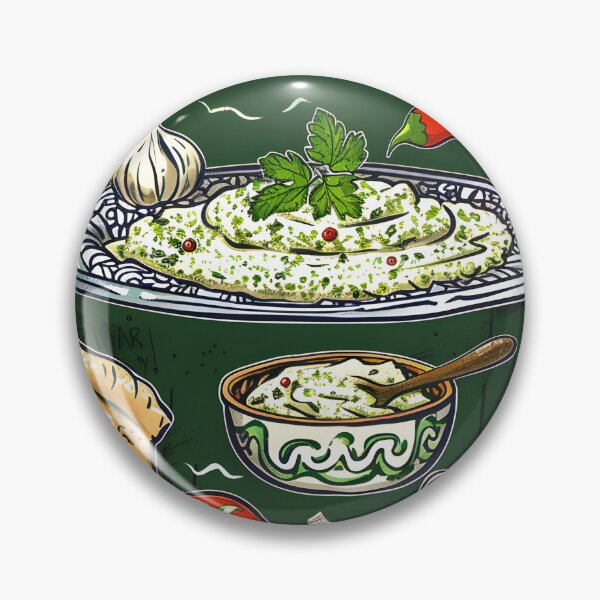 Item preview, Eggplant Elegance: The Rich, Creamy Delight of Authentic Baba Ghanoush Generative AI designed and sold by FUNqoosh.