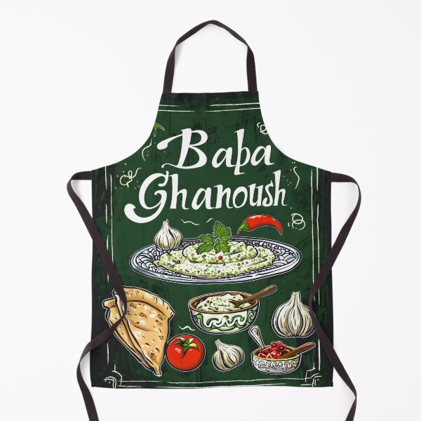 Item preview, Elegancia de berenjena: el rico y cremoso placer de la auténtica IA generativa de Baba Ghanoush designed and sold by FUNqoosh.