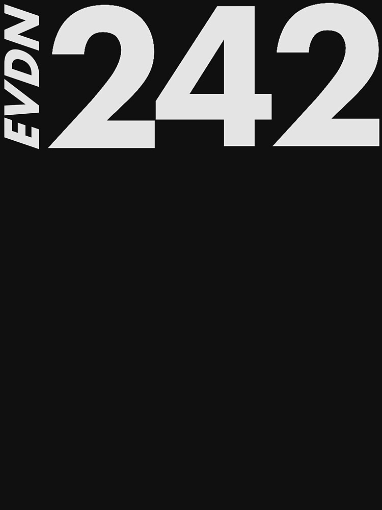 Thumbnail 5 of 5, Zipped Hoodie, «242 T 4 U» A 242 T 4 EVDN designed and sold by UltraProbaat.