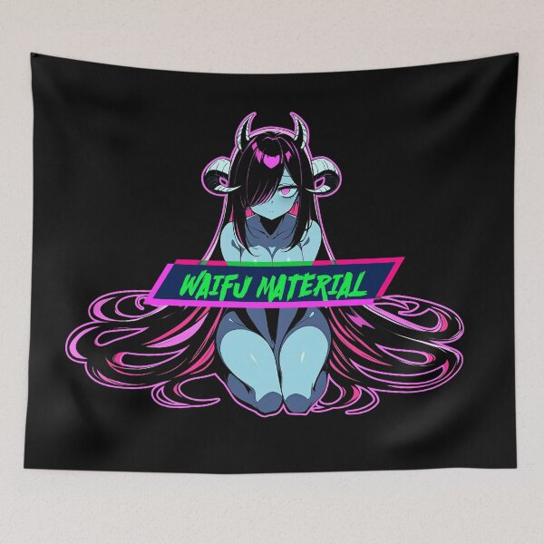 Item preview, Waifu Material Cute Demon Girl designed and sold by MikaseSan.