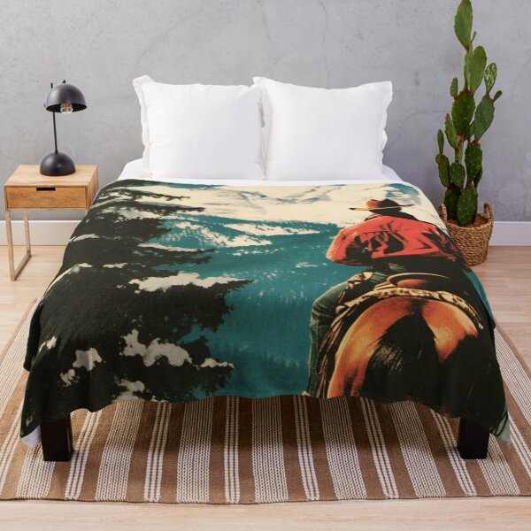 Item preview, Vintage Western Cowboy Nature  designed and sold by trajeado14.