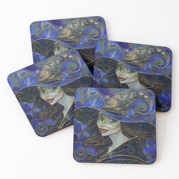 Item preview, Enchanting Witch with a Mysterious Smile designed and sold by mebraart.