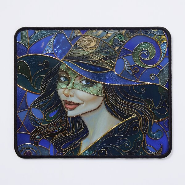 Item preview, Enchanting Witch with a Mysterious Smile designed and sold by mebraart.