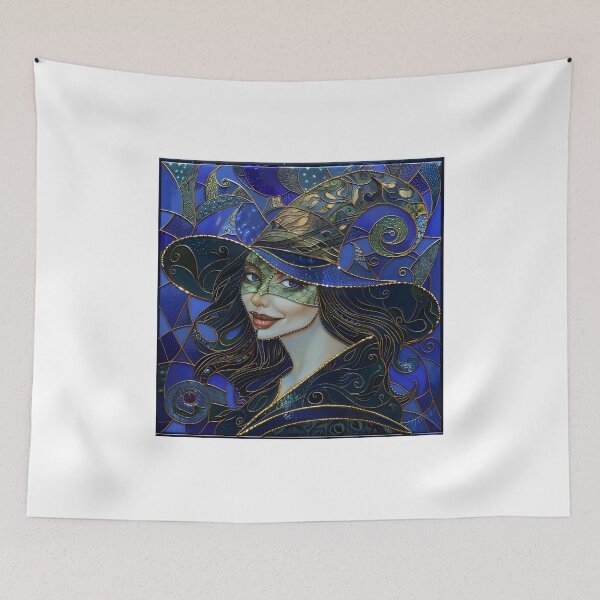 Item preview, Enchanting Witch with a Mysterious Smile designed and sold by mebraart.