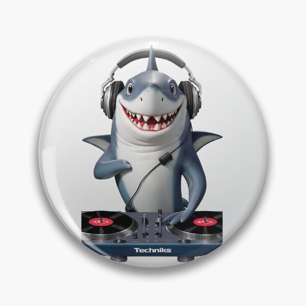 Item preview, Anime-Style Shark DJ designed and sold by paulo silveira.