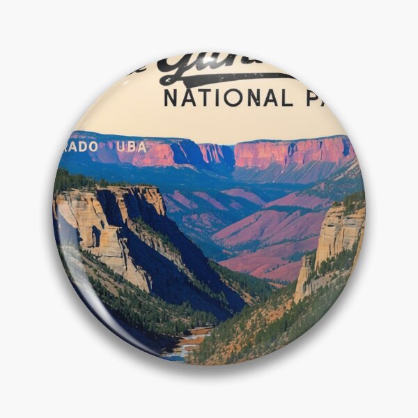 Item preview, Black Canyon Of The Gunnison National Park Postcard Vintage Retro Travel Vintage designed and sold by TravelPostcardGems.