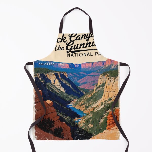 Item preview, Black Canyon Of The Gunnison National Park Postcard Vintage Retro Travel Vintage designed and sold by TravelPostcardGems.