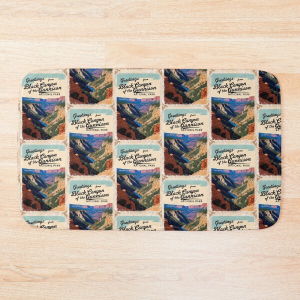 Item preview, Black Canyon Of The Gunnison National Park Postcard Vintage Retro Travel Vintage designed and sold by TravelPostcardGems.