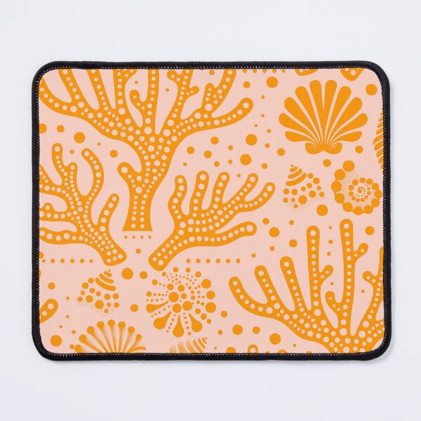 Item preview, Ocean Dream Tangerine Orange designed and sold by SilverPegasus.