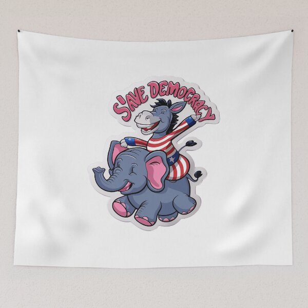 Item preview, Save democracy vote, United we stand designed and sold by RedCircleArt.