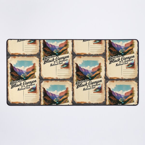 Item preview, Black Canyon Of The Gunnison National Park Postcard Vintage Retro Travel Vintage designed and sold by TravelPostcardGems.