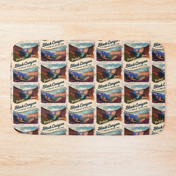 Item preview, Black Canyon Of The Gunnison National Park Postcard Vintage Retro Travel Vintage designed and sold by TravelPostcardGems.