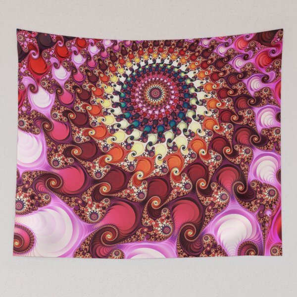 Item preview, Vibrant Mandelbrot Fractal Zoom designed and sold by pinkal.