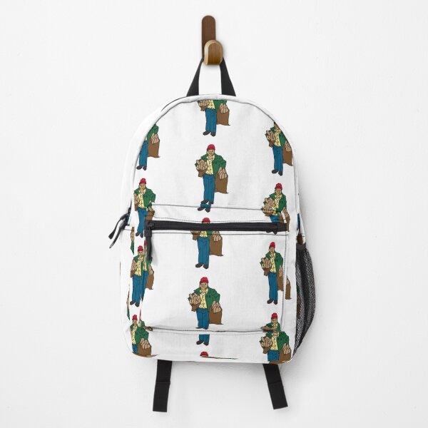 Item preview, Man carrying bags of bread ilustration designed and sold by Olivia Braunsteiner.