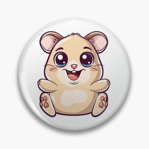 Item preview, Happy Hamster designed and sold by Stickio.