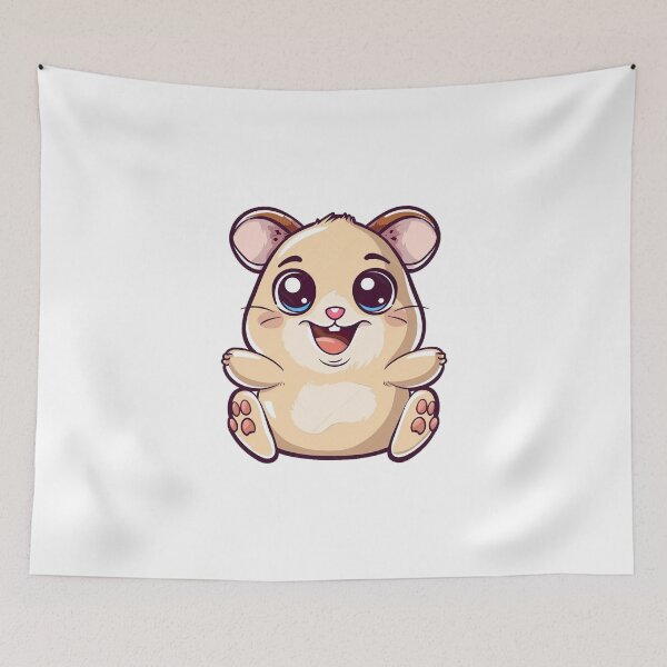 Item preview, Happy Hamster designed and sold by Stickio.