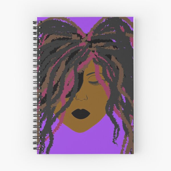 Item preview, Colorful Dreadlocks Twists Natural Hair Design designed and sold by blackartmatters.