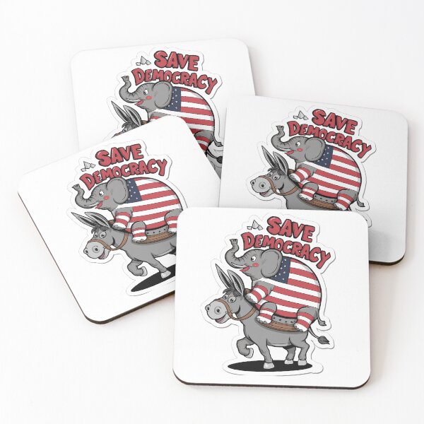 Item preview, Save democracy vote, United we stand designed and sold by RedCircleArt.