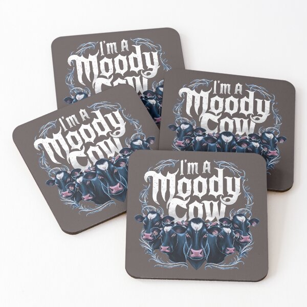 Item preview, i am moody cow  t-shirt designed and sold by hamza243.