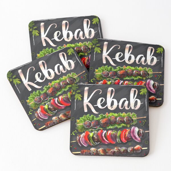 Item preview, Kebab Extravaganza: Savor the Rich, Grilled Juicy Flavors of Authentic Middle Eastern Cuisine AI Generated designed and sold by FUNqoosh.
