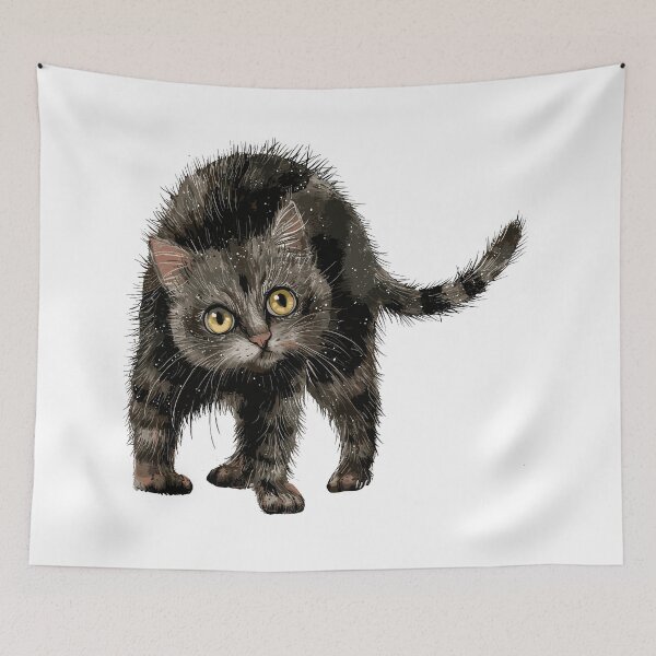 Item preview, Fluffy Cat designed and sold by Liededrom..