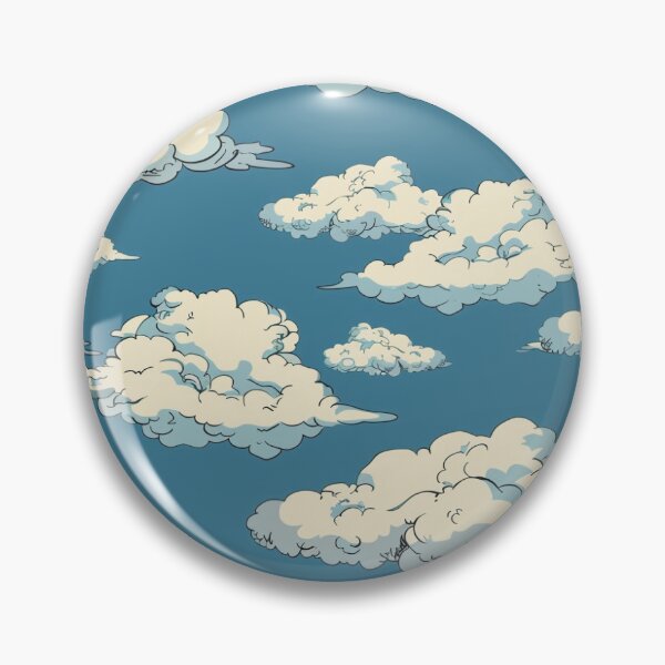Artikelvorschau, Minimale Wolken nahtlos entworfen und verkauft von SbosDigitalCute.