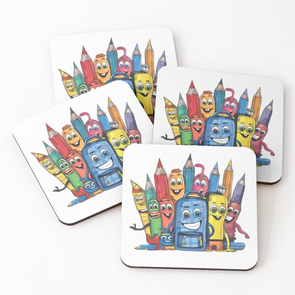 Item preview, Cheerful School Supplies designed and sold by AI-Only Creations.