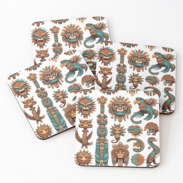 Item preview, Mayan Aztec Totems  designed and sold by EleganceStudio.