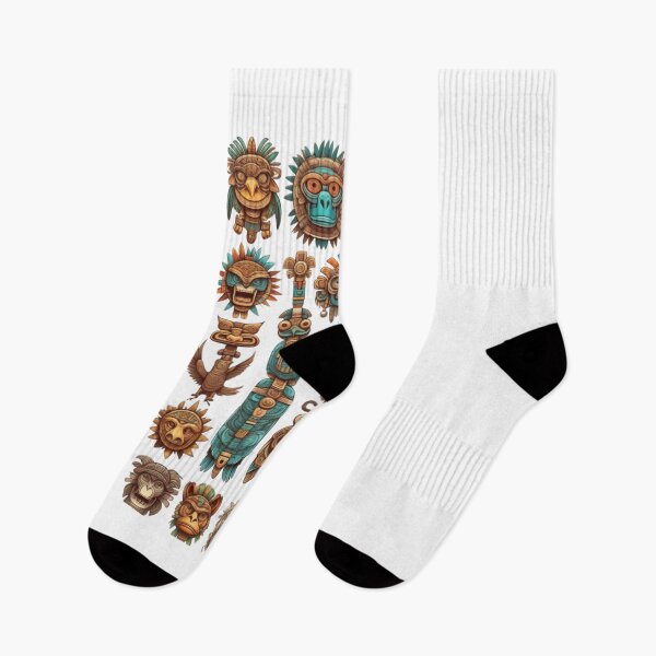 Item preview, Mayan Aztec Totems  designed and sold by EleganceStudio.