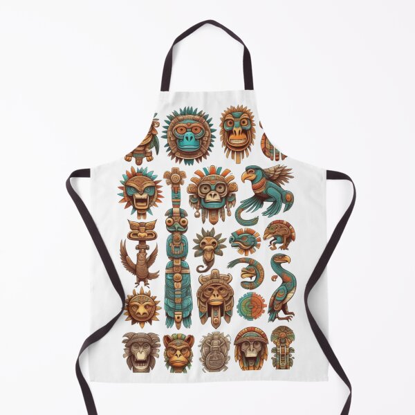 Item preview, Mayan Aztec Totems designed and sold by EleganceStudio.