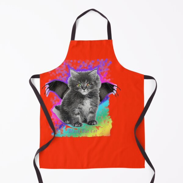 Item preview, Black Bat Cat - Rainbow Eyes (By AliceCCI) designed and sold by VanyssaGraphics.