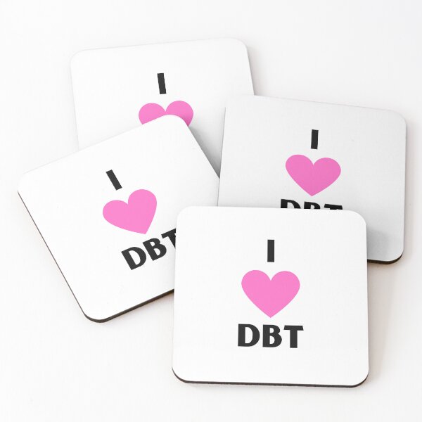Item preview, I heart DBT pink designed and sold by brodidudie.