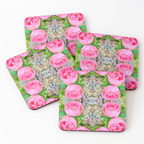 Item preview, Photo collage of watercolor roses designed and sold by ricoflinn.